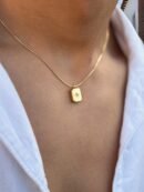 Star bullion necklace