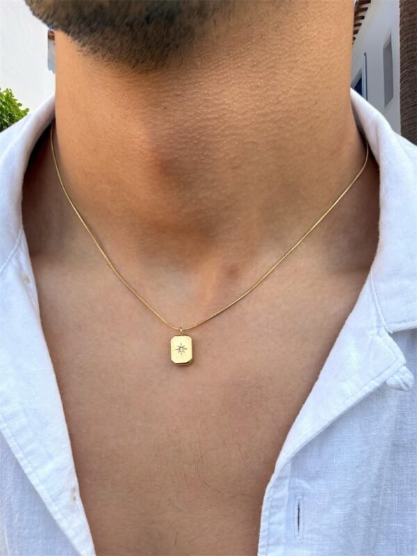 Star bullion necklace - Image 4